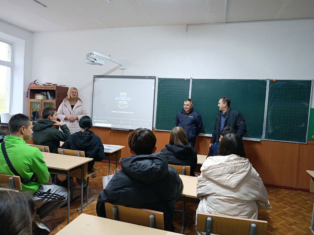 Профорієнтаційна зустріч у Великосеверинівському ліцеї