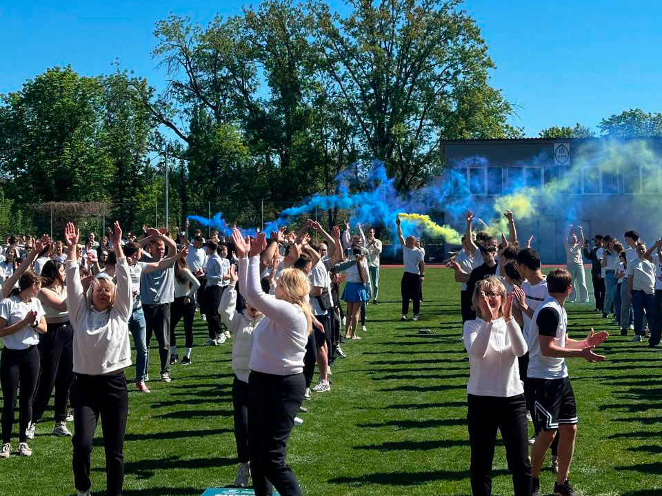 Загальноуніверситетська руханка «Рух – сила єдності»
