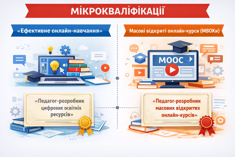 Викладачі кафедри інформацій та цифрових технологій отримали професійні мікрокваліфікації