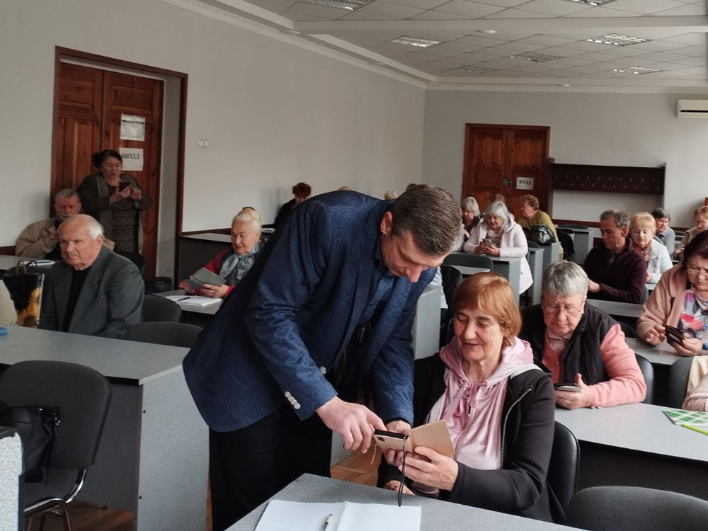 Тиждень безбар’єрності для студентів «Університету третього віку «НАТХНЕННЯ»