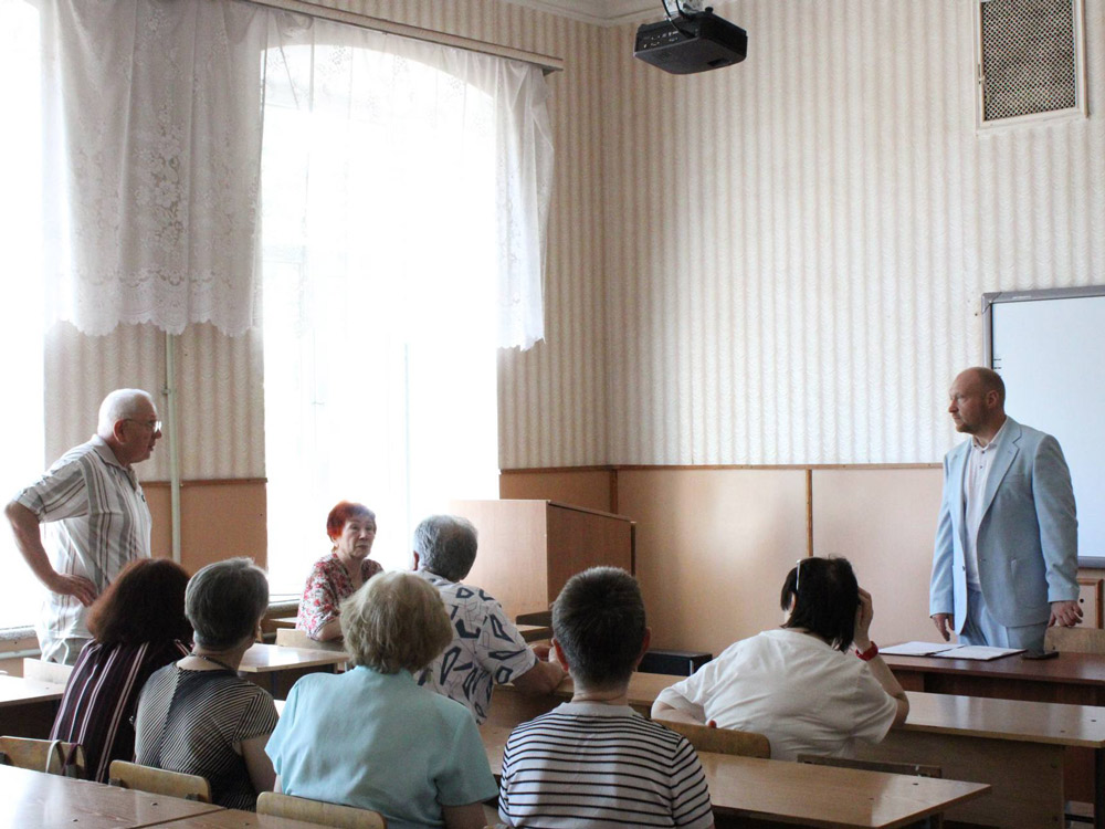 Засідання Ради ветеранів Центральноукраїнського державного університету імені Володимира Винниченка